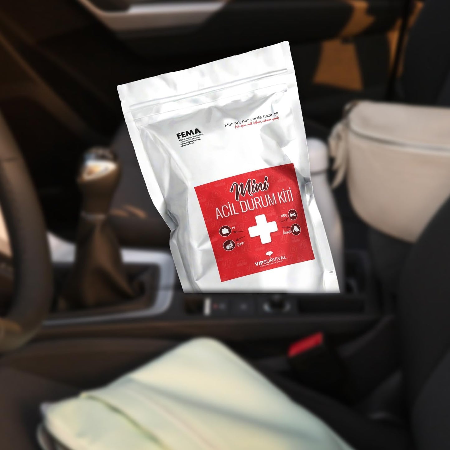 Emergency Kit / Survival and Safety Equipment 15 Piece Set
