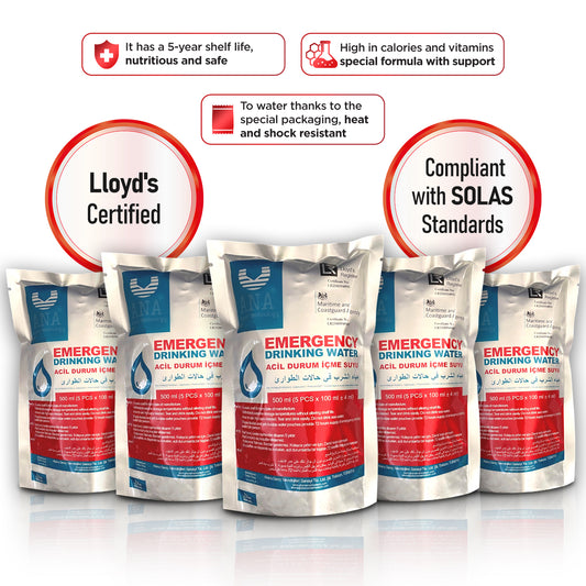 Emergency Water Pack (20x500ml) 5-Year Shelf Life for Disaster Preparedness
