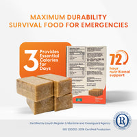 Emergency Food Pack (25x500gr),5-Year Shelf Life for Disaster Preparedness