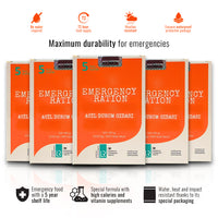 Emergency Food Pack (25x500gr),5-Year Shelf Life for Disaster Preparedness