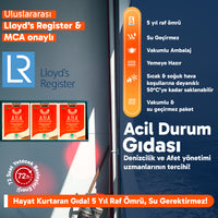 Emergency Food Pack (25x500gr),5-Year Shelf Life for Disaster Preparedness