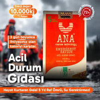 Emergency Food Pack (25x500gr),5-Year Shelf Life for Disaster Preparedness