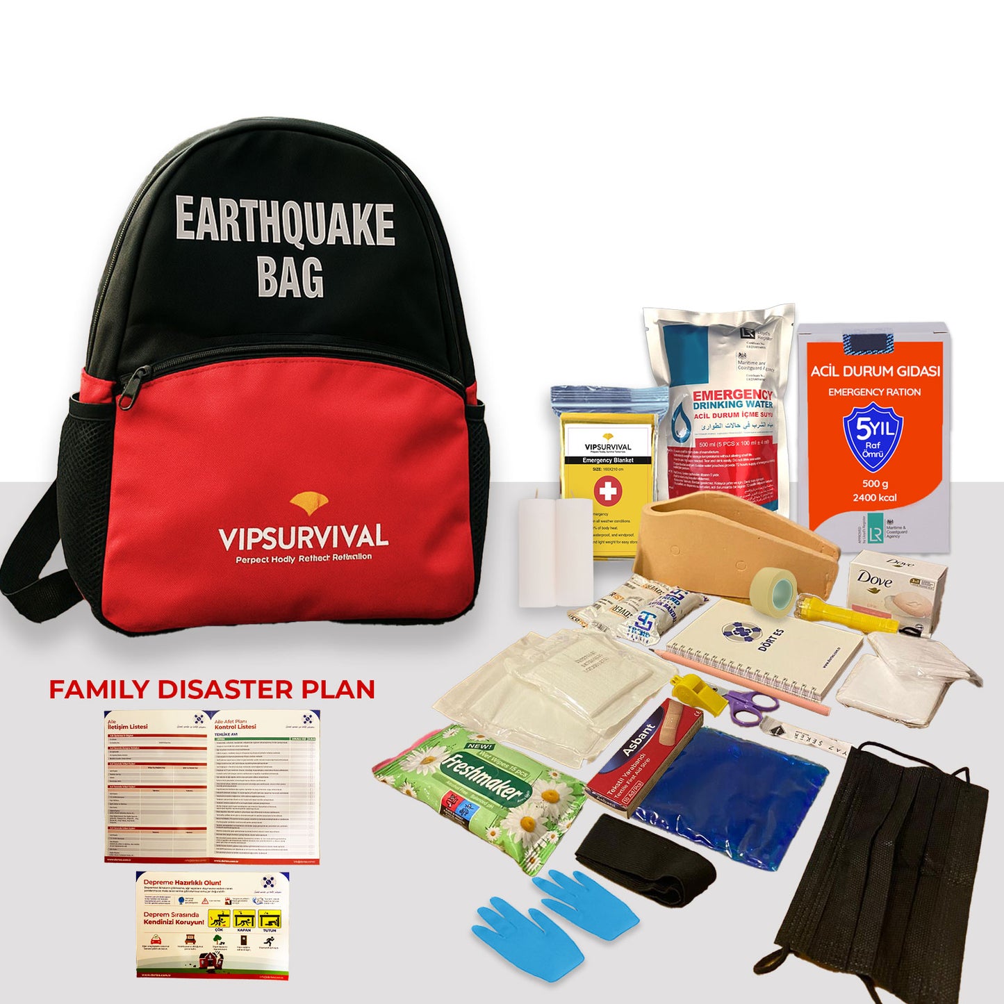 Emergency Earthquake Kit