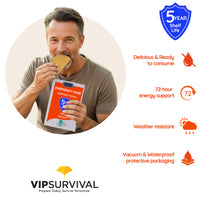 Emergency Food Pack (5x500gr),5-Year Shelf Life for Disaster Preparedness